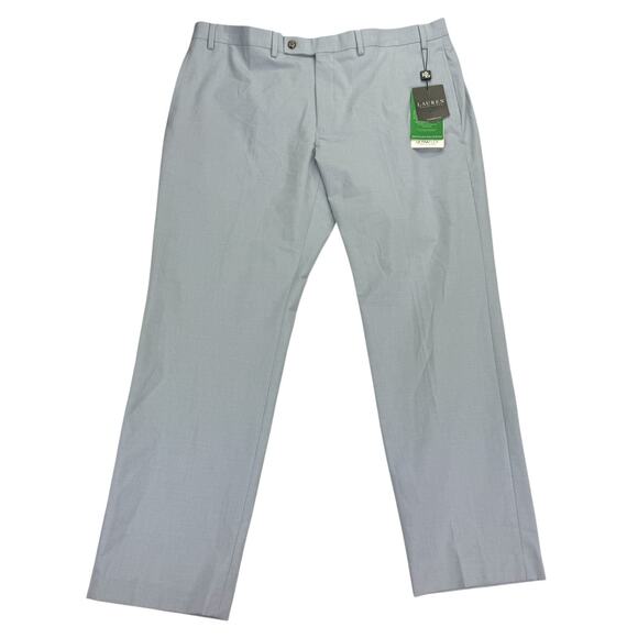 Lauren Ralph Lauren Mens UltraFlex Norton Classic Fit Pants Pale Blue 40x30 - Picture 1 of 4